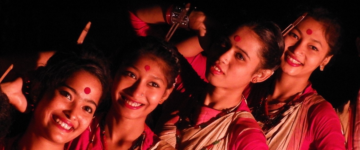 Assamese dance in Assam, India